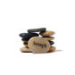 Stack of stones with one labeled 'Strength' on a white background
