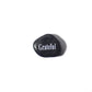 Black stone with 'Grateful' engraved on a white background
