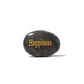 Black stone with 'Happiness' engraved on a white background