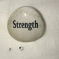 Engraved Inspirational Stones "Strength" - Meditation & Worry Rocks - StoneStonez