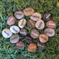 Etched Inspirational River Rock Persevere