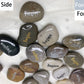 Double Side Etched Inspirational Stones with Words forgiven forgive