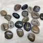 Double Side Etched Inspirational Stones with Words gratitude grateful