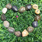 Etched Inspirational River Rock Blessed
