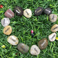 Etched Inspirational River Rock Courage